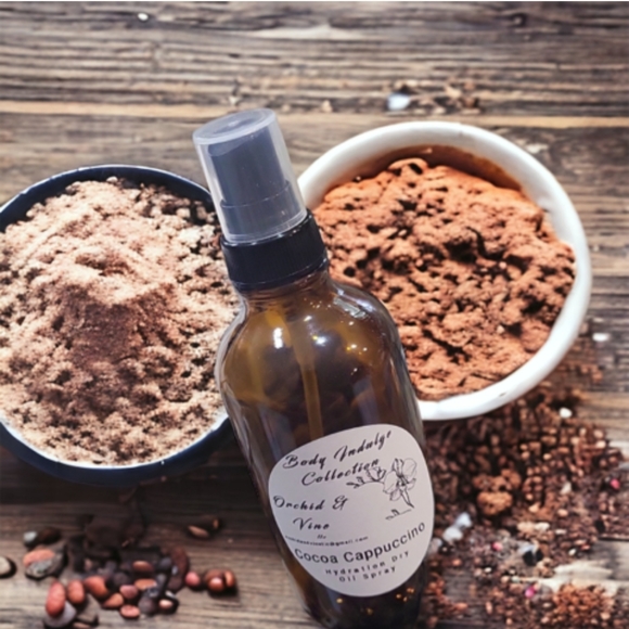 Orchid & Vine Other - Cocoa Cappuccino Body Indulge Hydration Dry Body Oil Spray 4oz
